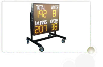 Electronic Operated Cricket Scoreboard