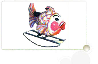 Fishy Rider Toy for Kids